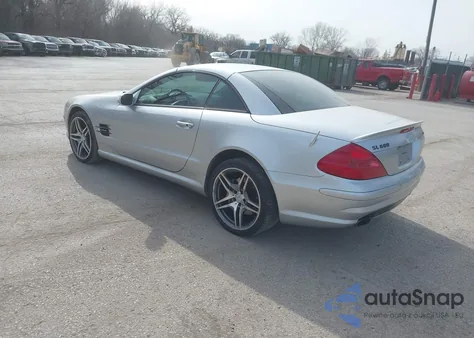 2004 Mercedes-Benz Sl 600 z USA, uszkodzony, nr VIN WDBSK76F74F086075